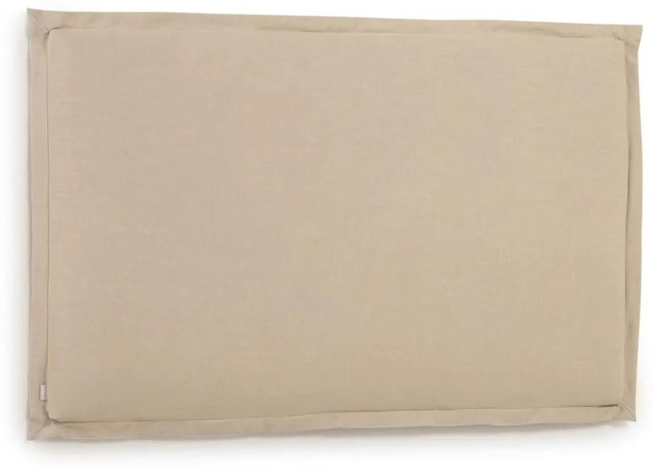 Beżowy tapicerowany zagłówek 186x106 cm Tanit – Kave Home