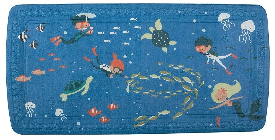 Dziecięca mata antypoślizgowa do wanny 36x71 cm Scuba Diver – Spirella