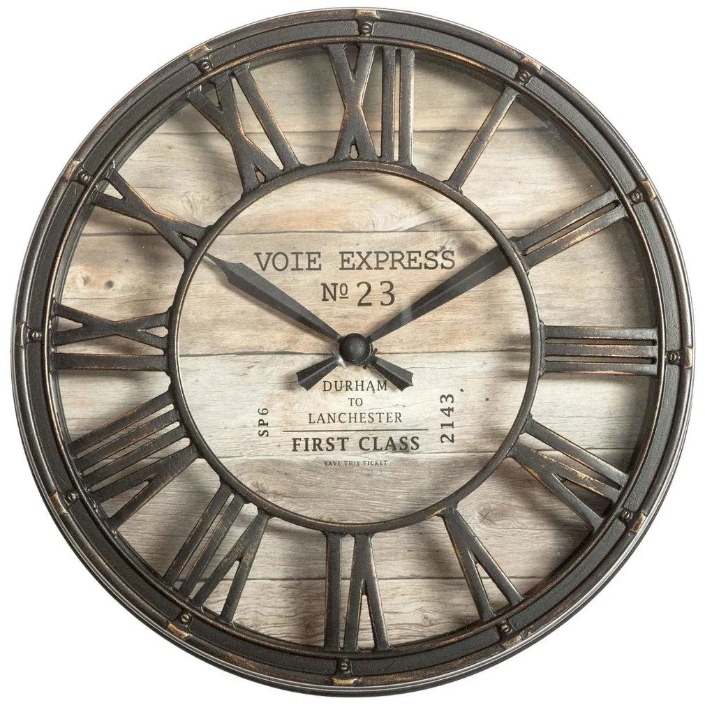 Zegar ścienny VOIE EXPRESS, Ø 21cm