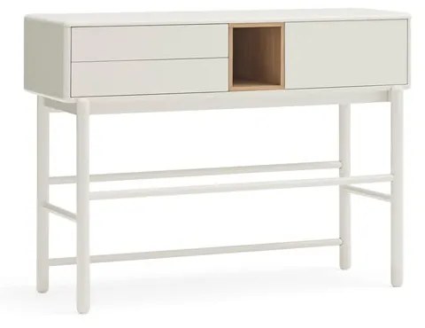 Biała konsola 35x120 cm Corvo – Teulat