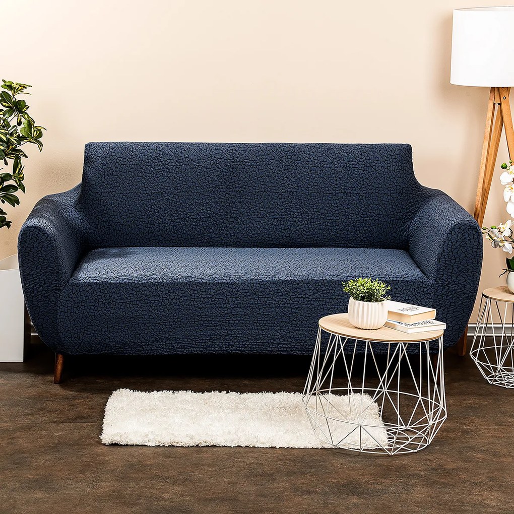 4Home Multielastyczny pokrowiec na kanapę Comfort Plus niebieski, 140 - 180 cm, 140 - 180 cm
