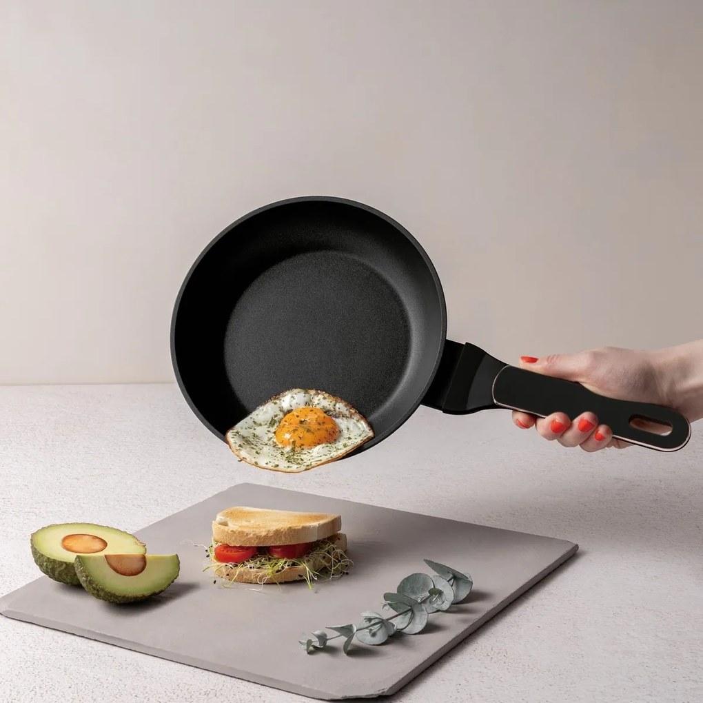 BerlingerHaus Zestaw naczyń z powłoką tytanową Black Rose, 10 szt.