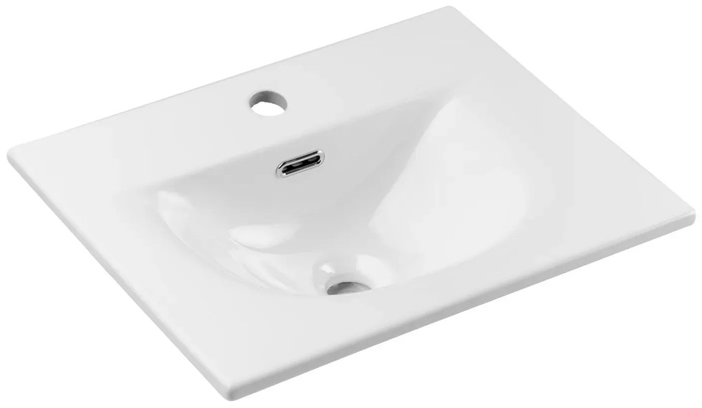 Szafka pod umywalkę NOVA WHITE 82-50-2S 50cm biała COMAD
