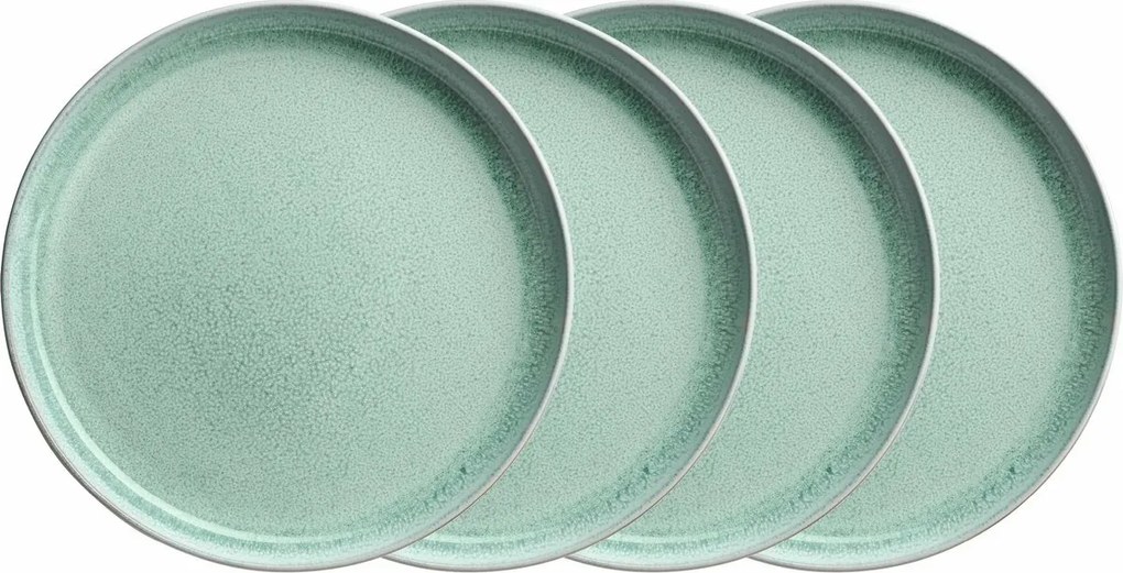 Mäser Zestaw talerzy deserowych 4 szt. AQUATA – 21 cm, zielony