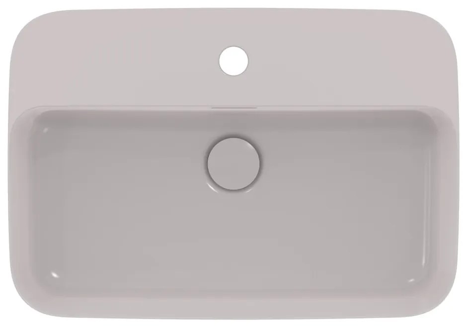 Jasnoszara ceramiczna umywalka 55x38 cm Ipalyss – Ideal Standard