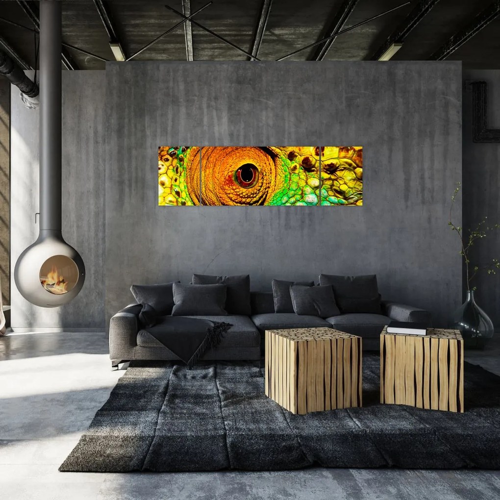 Obraz - Kameleon (170x50 cm)