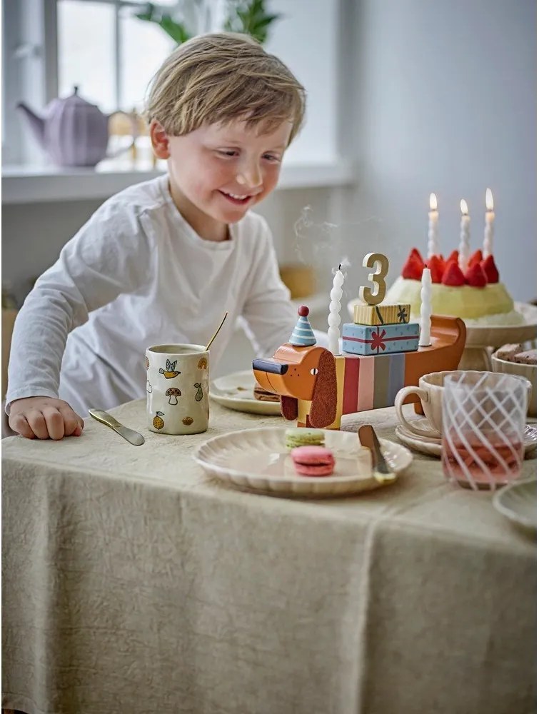 Kamionkowy zestaw naczyń dla dzieci 3 szt. Agnes – Bloomingville Mini