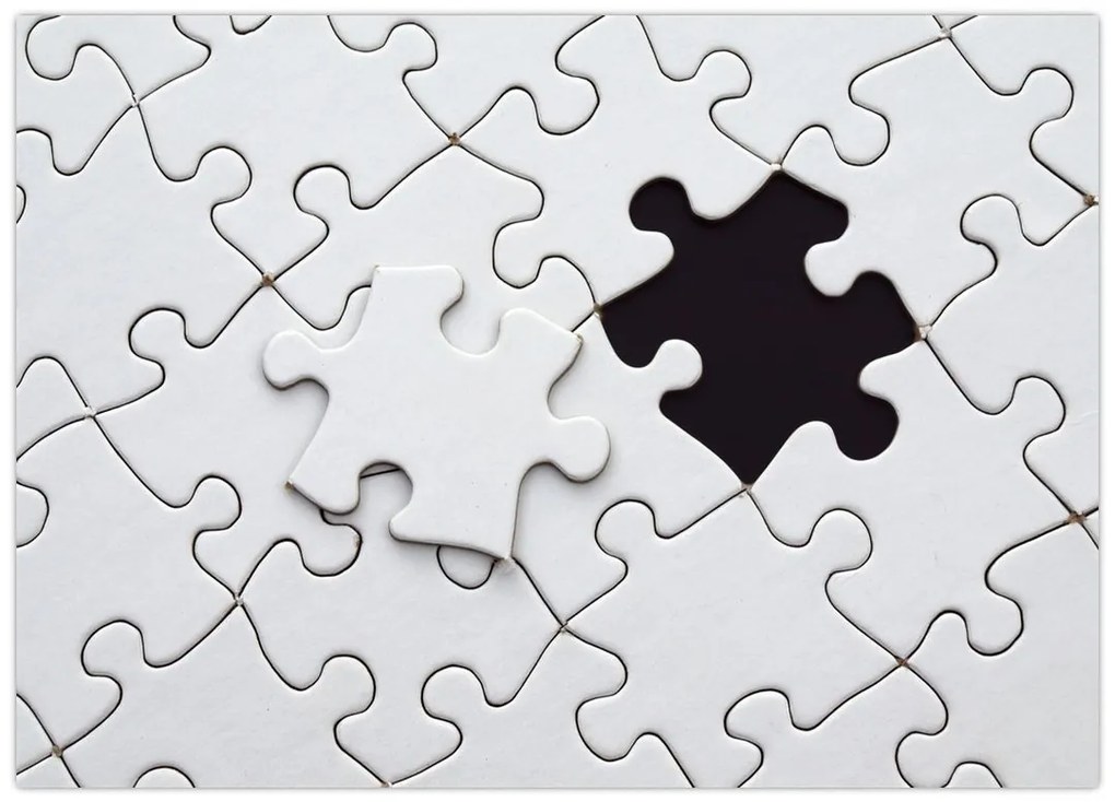 Obraz na szkle - puzzle (70x50 cm)