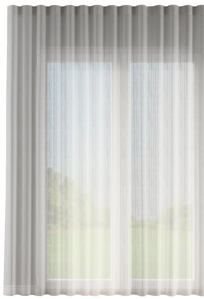 Firana na taśmie wave