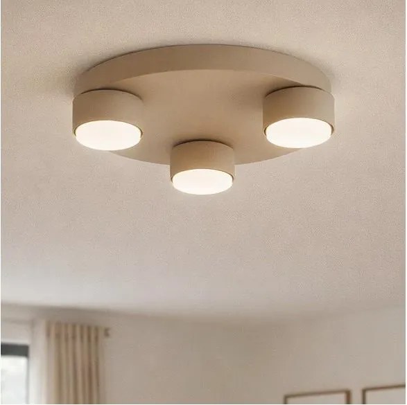Brilagi - Lampa sufitowa LED MONO 3xGX53/12W/230V, średnica 30 cm, beżowa