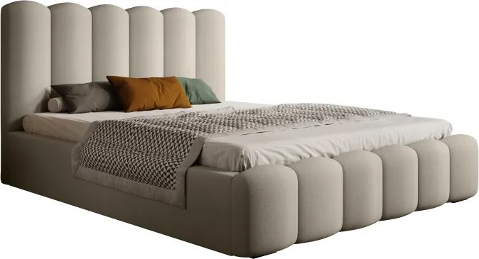 Łóżko Mona V 180 w tkaninie Magic Velvet 2201