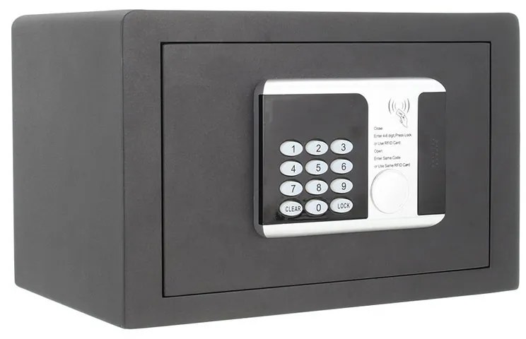 Sejf meblowy elektroniczny RFID 1, 250 x 350 x 250 mm, RFID chip/karta