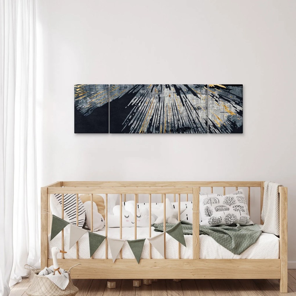 Obraz - Abstrakcja (170x50 cm)