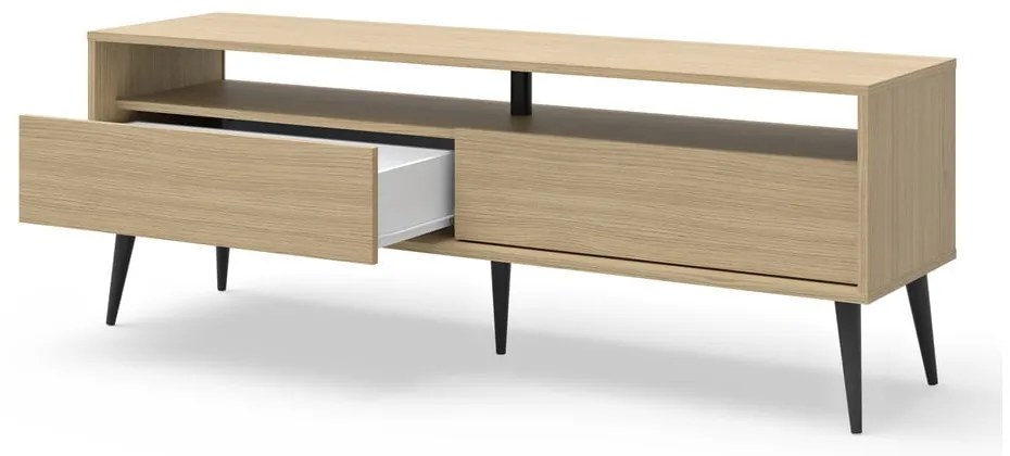 Szafka pod TV w dekorze dębu 150x54 cm Lake – TemaHome