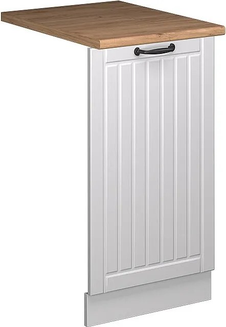 Panel przedni zmywarki biały domek wiejski 45x1.6x81.8 fame-line