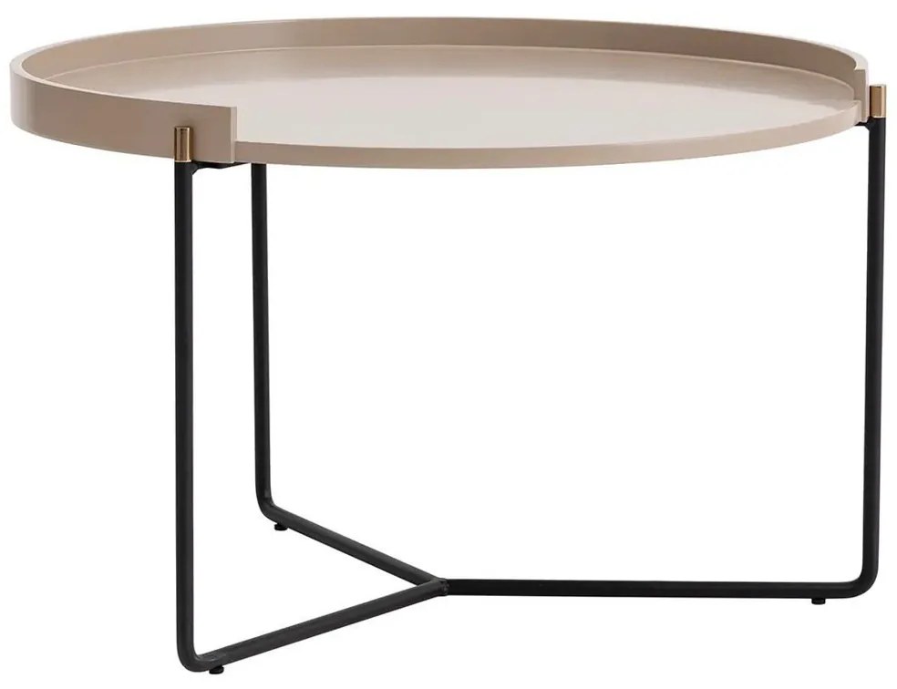 Stolik do odkładania Mandy Beige, 2 szt.