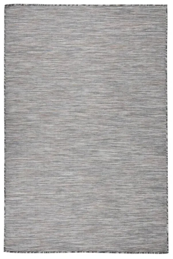 Brązowo-niebieski zewnętrzny dywan 120x170 F2-N69