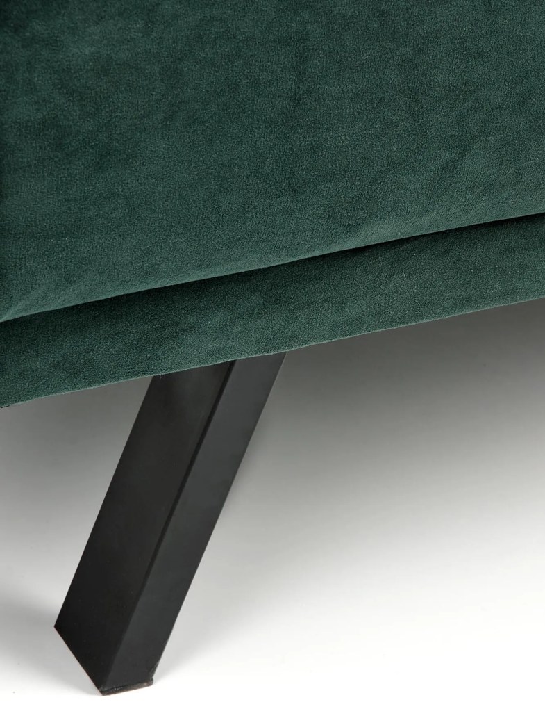 AMANDO Sofa ciemna zieleń
