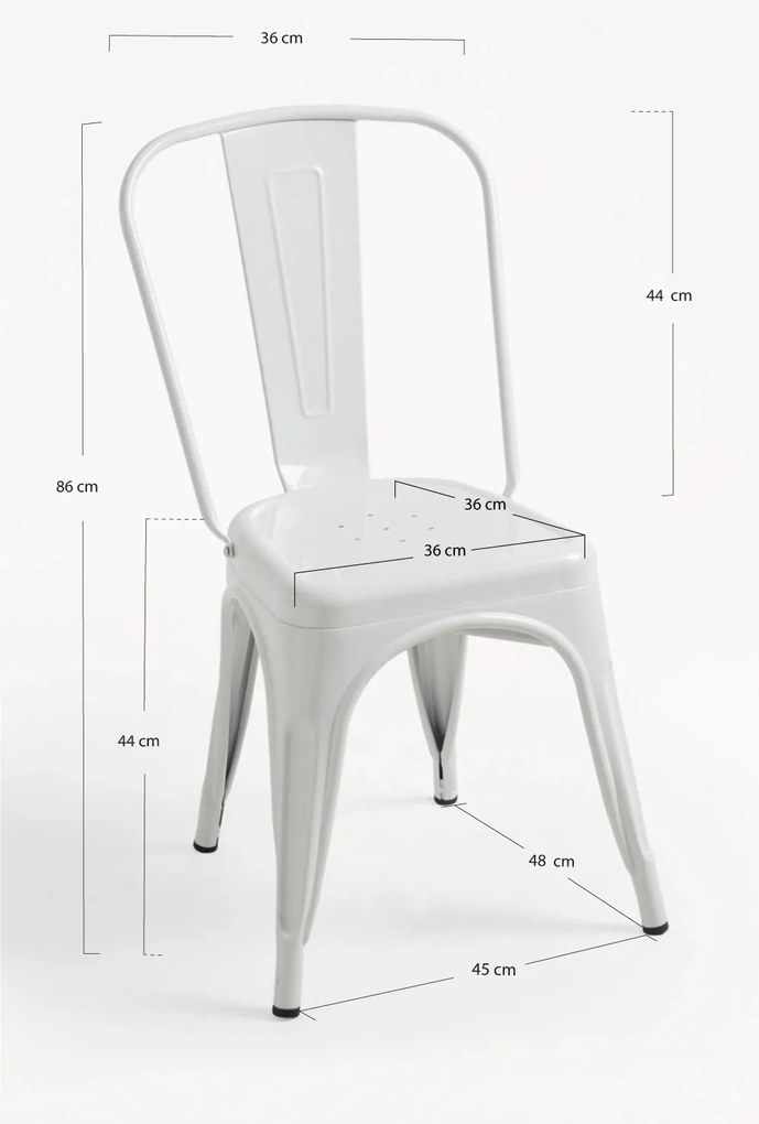 Zestaw 4 Krzese Torix