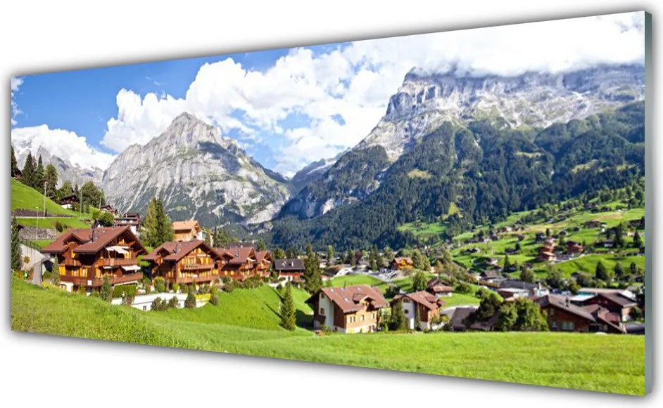 Panel nad blat kuchenny Osada U Podnóża Gór