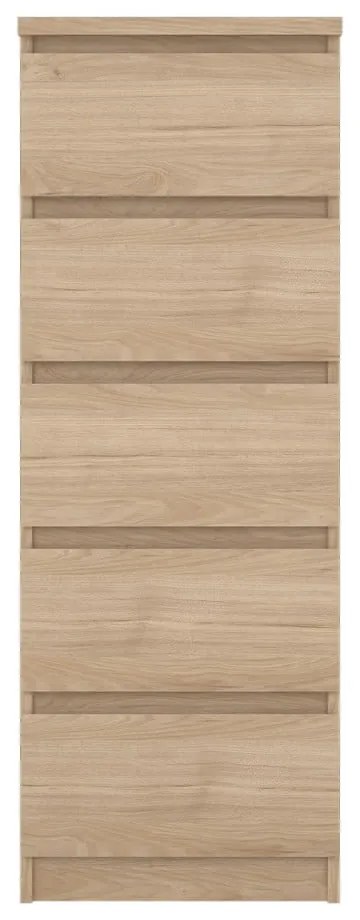 Komoda w dekorze dębu w naturalnym kolorze 40x111x50 cm Naia – Tvilum