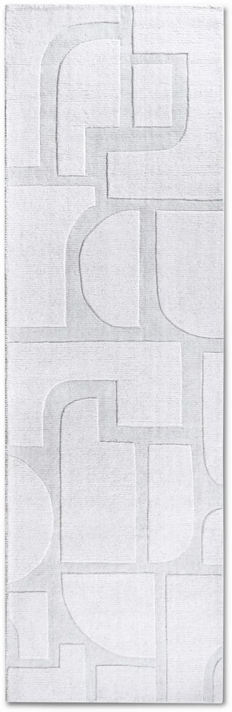 Dywan wełniany Villeroy & Boch Alexis kremowy 80 cm x 250 cm