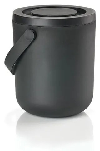 Czarny pojemnik na odpadki organiczne 3 l − Zone