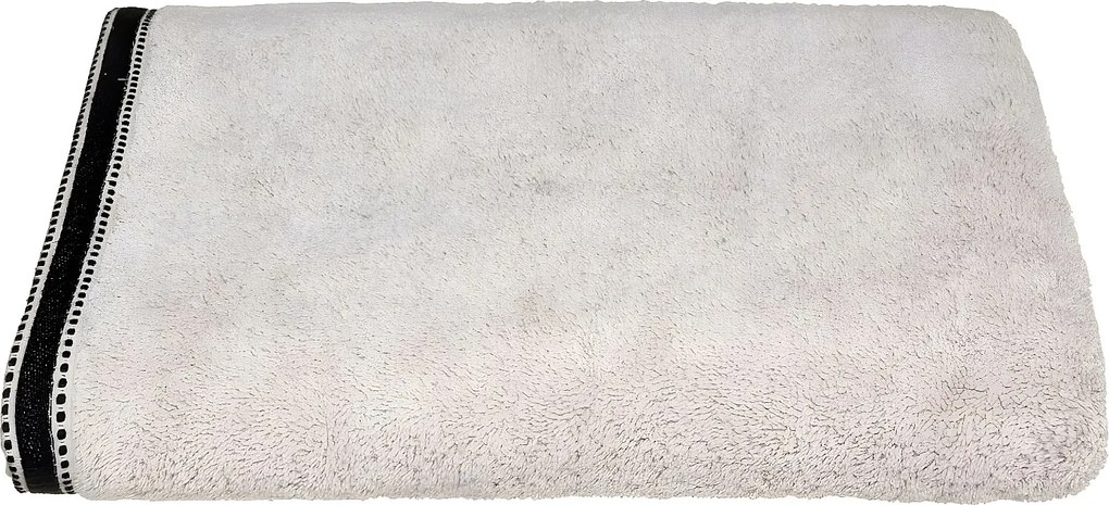 Ręcznik Kąpielowy z Bawełny Beżowy Len 100 x 150 cm - Gruby i Miękki