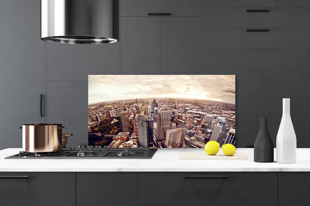 Panel Kuchenny Światła Nocnej Metropolii