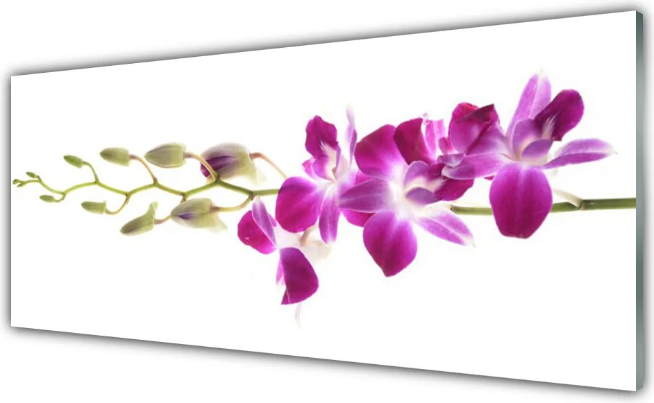 Panel Szklany do Kuchni Pastelowy Bukiet Kwiatowy