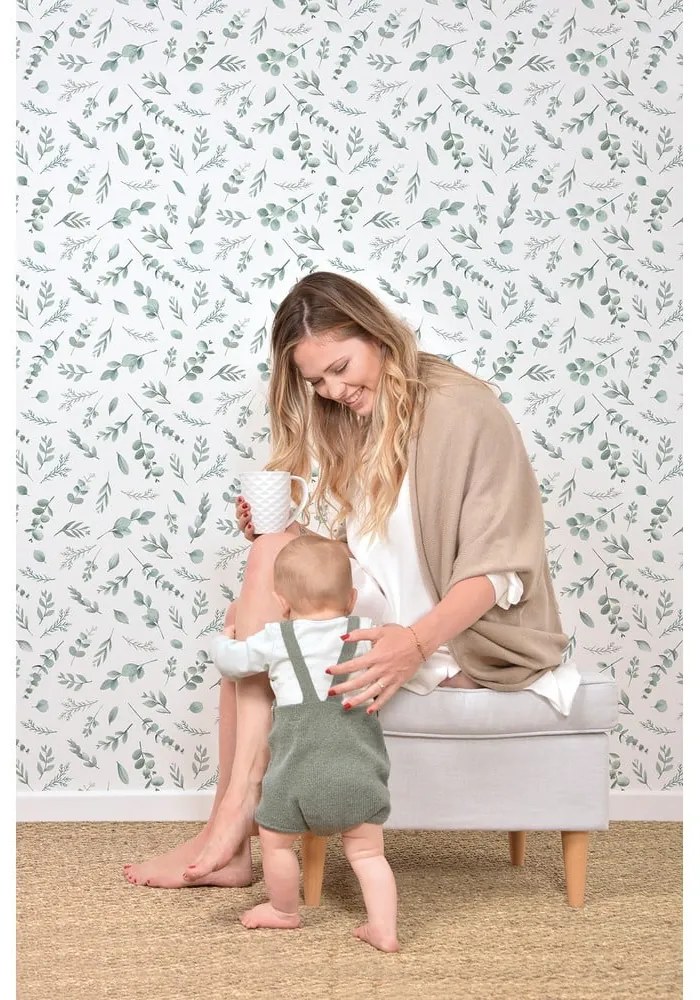 Tapeta dziecięca 10 m x 50 cm Greenery – Lilipinso