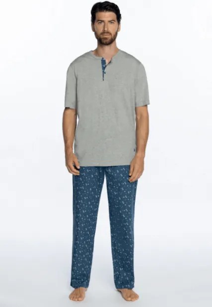 Piżama męska THEODOR XL Szary