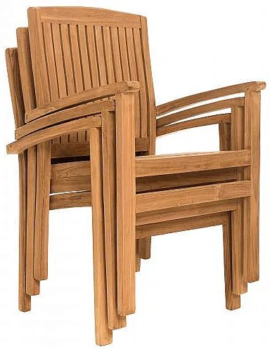 Zestaw teak ogrodowy TWIN 1 + 5 + 1