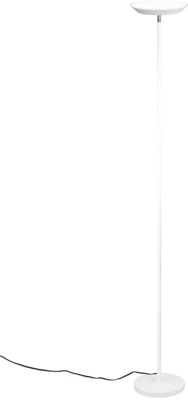 Biała lampa stojąca LED (wysokość 178 cm) Specter – Reality