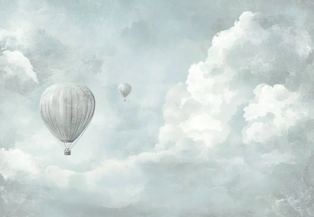 Fototapeta - Balony na niebie (196x136 cm)