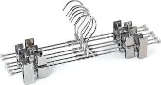 Zestaw 6 Metalicznych Wieszaków Gärde Z Klipsem Acero - Sklum