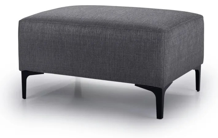 Antracytowy puf Scandic Diva