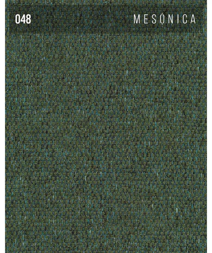 Ciemnozielony narożnik (lewostronny/z szezlongiem) Fynn – Ghado