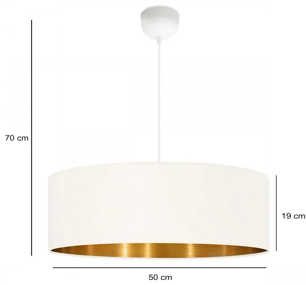 Lampa wisząca AYD-3549 Aurora, biała