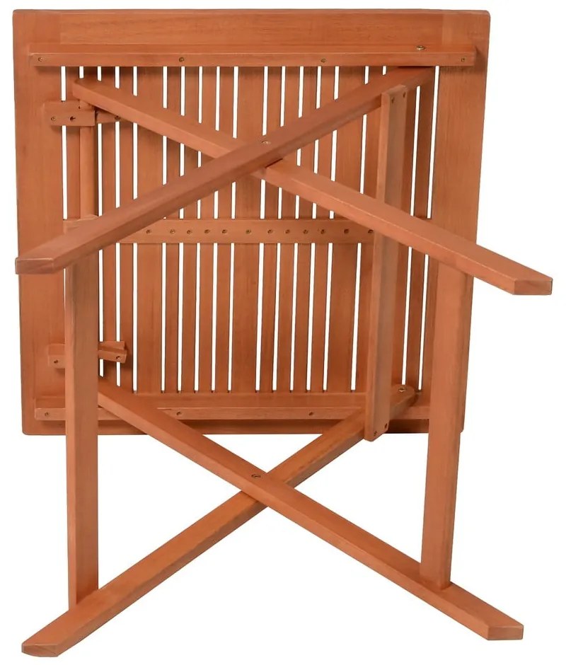 Stół ogrodowy z litego drewna eukaliptusowego 70,5x70,5 cm Pasaneda – Garden Pleasure