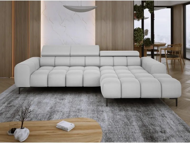 Narożnik PLAZA MINI Prawostronny w tkaninie SOLAR 80 WERSAL