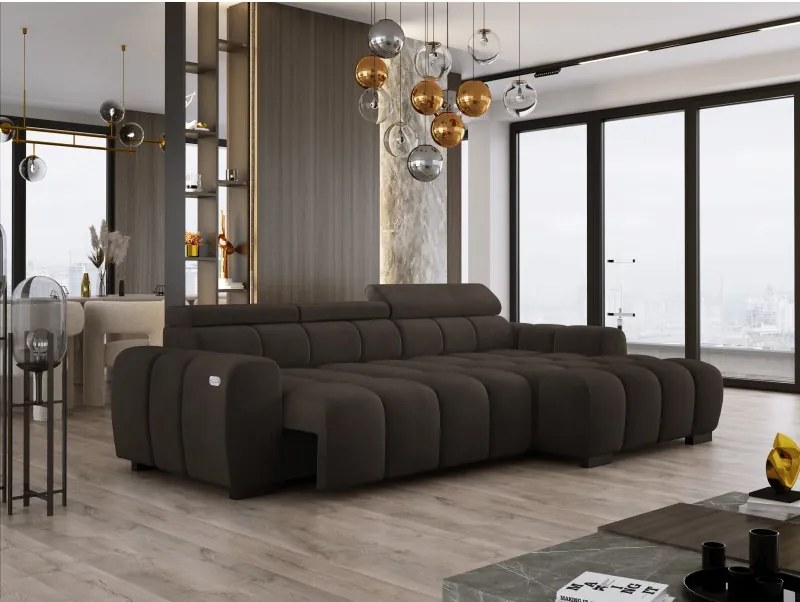 Narożnik OMBO S MINI Prawostronny z Elektryczną Regulacją WERSAL