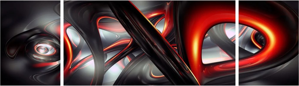 Obraz abstrakcji (170x50 cm)