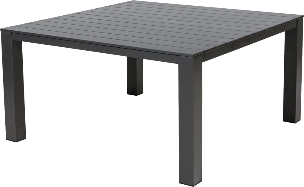 Doppler PRATO - aluminiowy stół ogrodowy 152 x 152 x 75 cm - Towar rozpakowany (N549)