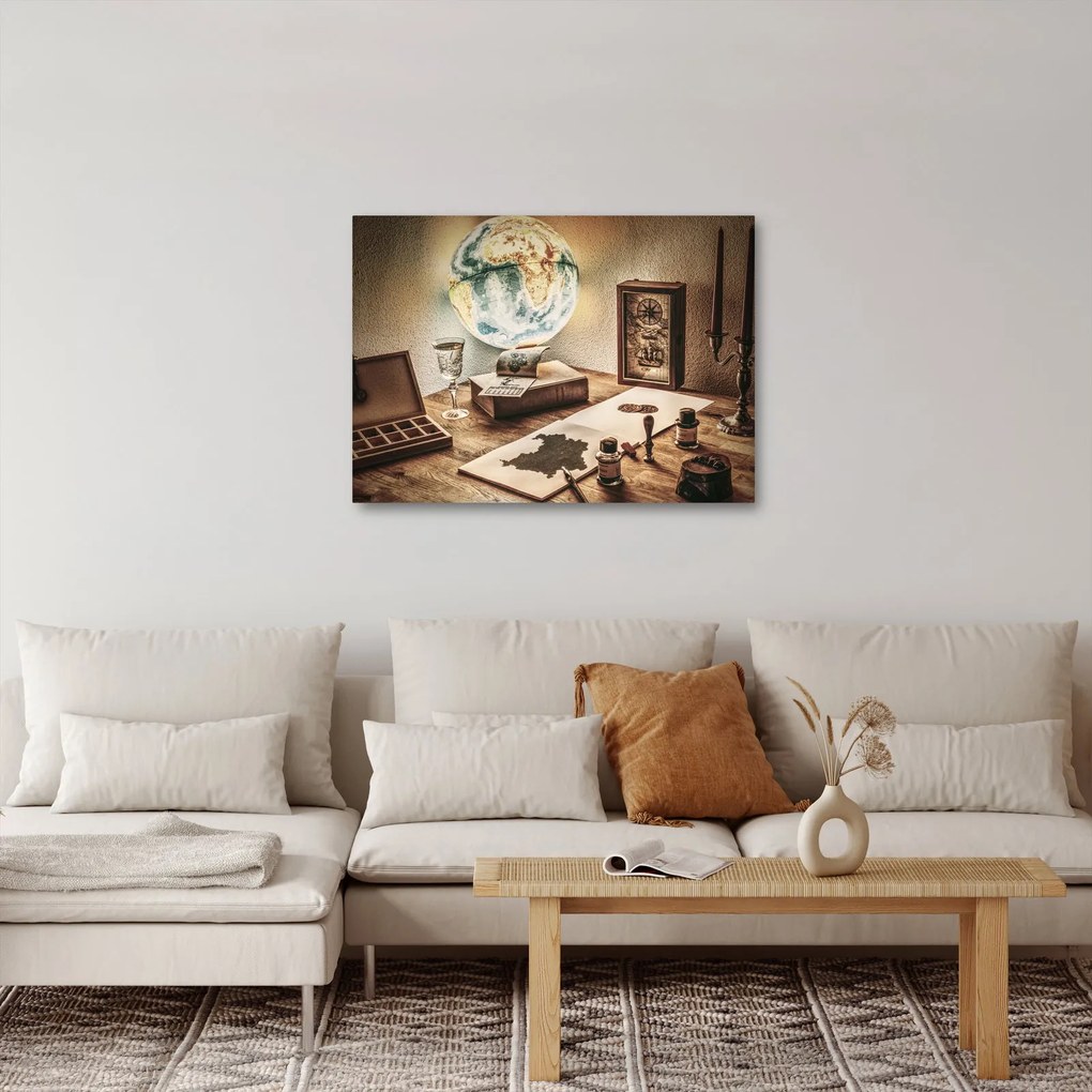 Obraz - stół podróżny (70x50 cm)