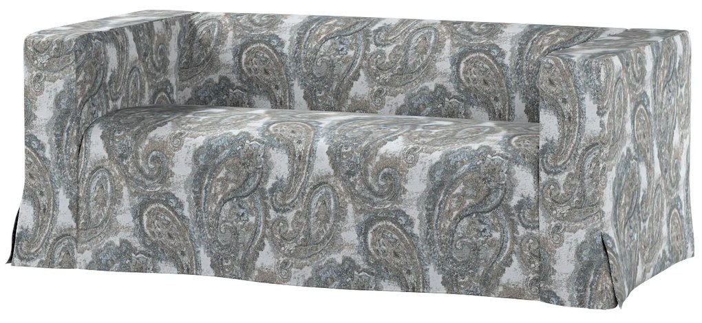 Pokrowiec na sofę Klippan 2-osobową długi z kontrafałdami