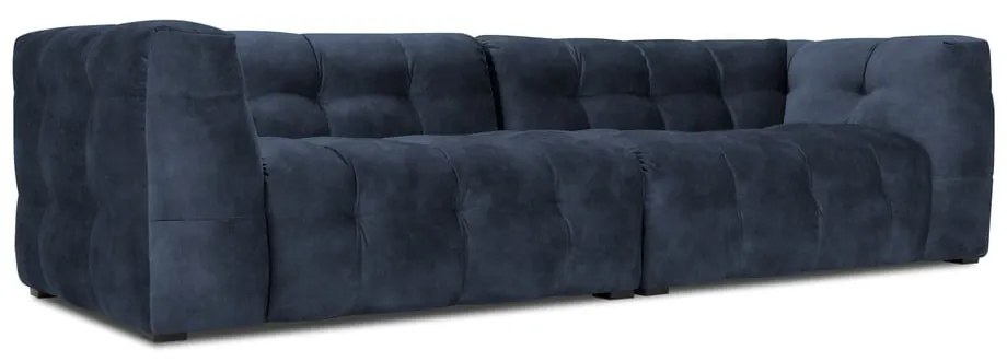 Niebieska aksamitna sofa Windsor &amp; Co Sofas Vesta, 280 cm