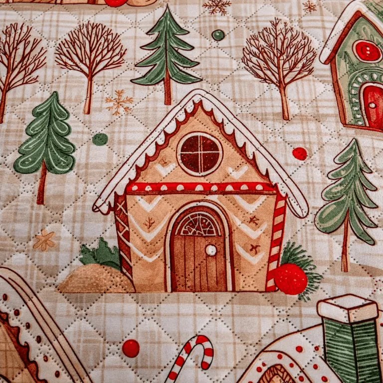 Narzuta na łóżko GINGER HOME, kolorowa Rozmiar: 220 x 240 cm