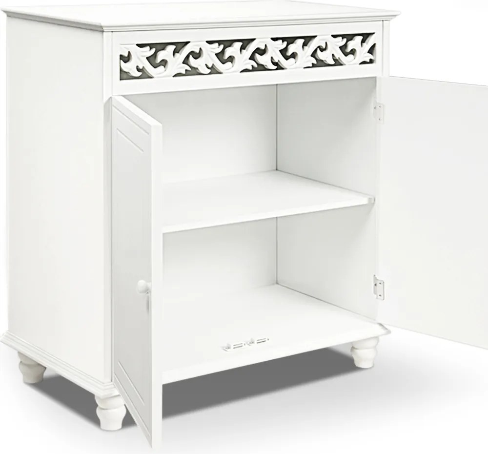 Casaria Komoda JERSEY, 76 x 65 x 35cm, biała