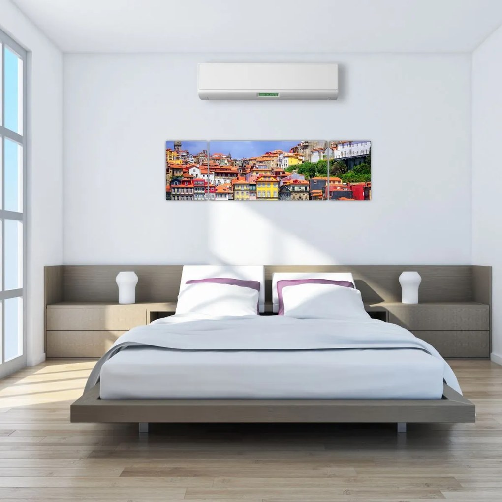 Obraz - Ribeira, Portugalia (170x50 cm)